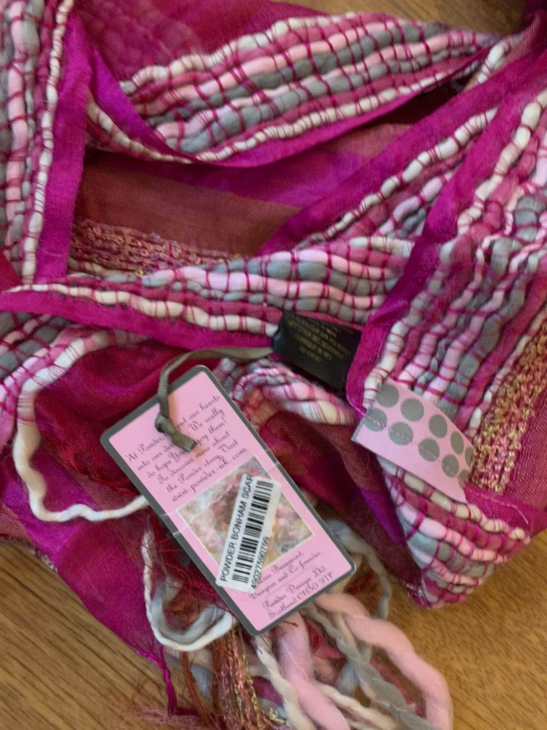 Powder Bonham Scarf - Stylish & Beautiful image indicator(2)