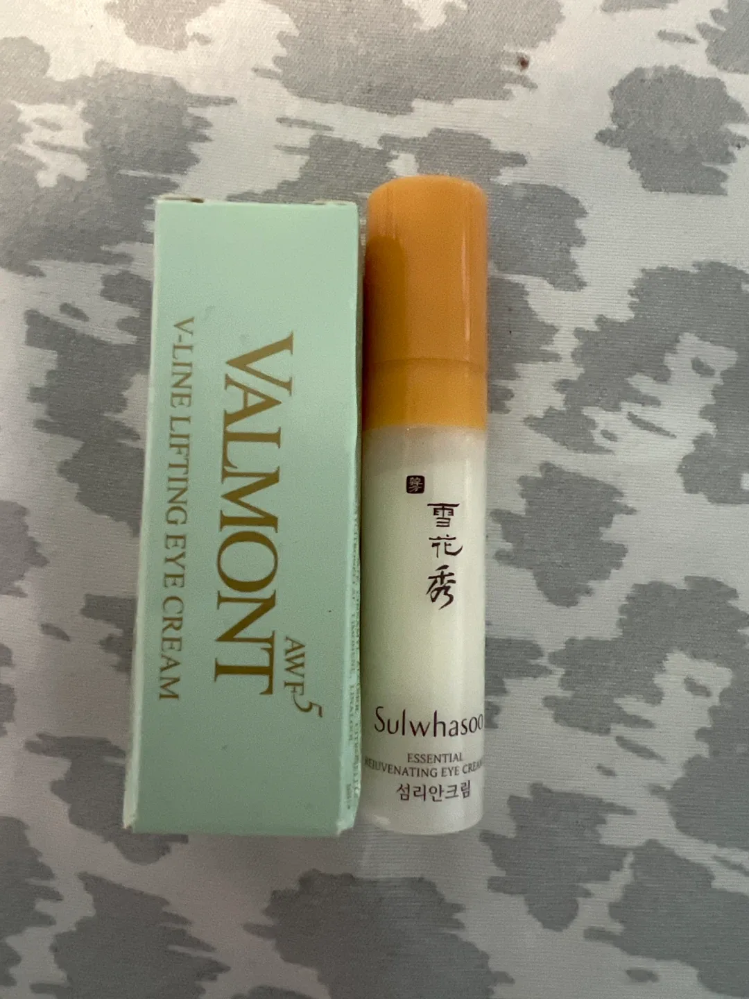 Valmont Eye Cream & Sulwhasoo Rejuvenating Eye Cream
