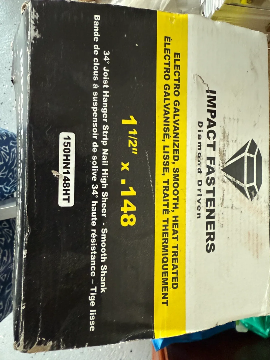 Impact Fasteners Joist Hanger Nails 1 1/2"