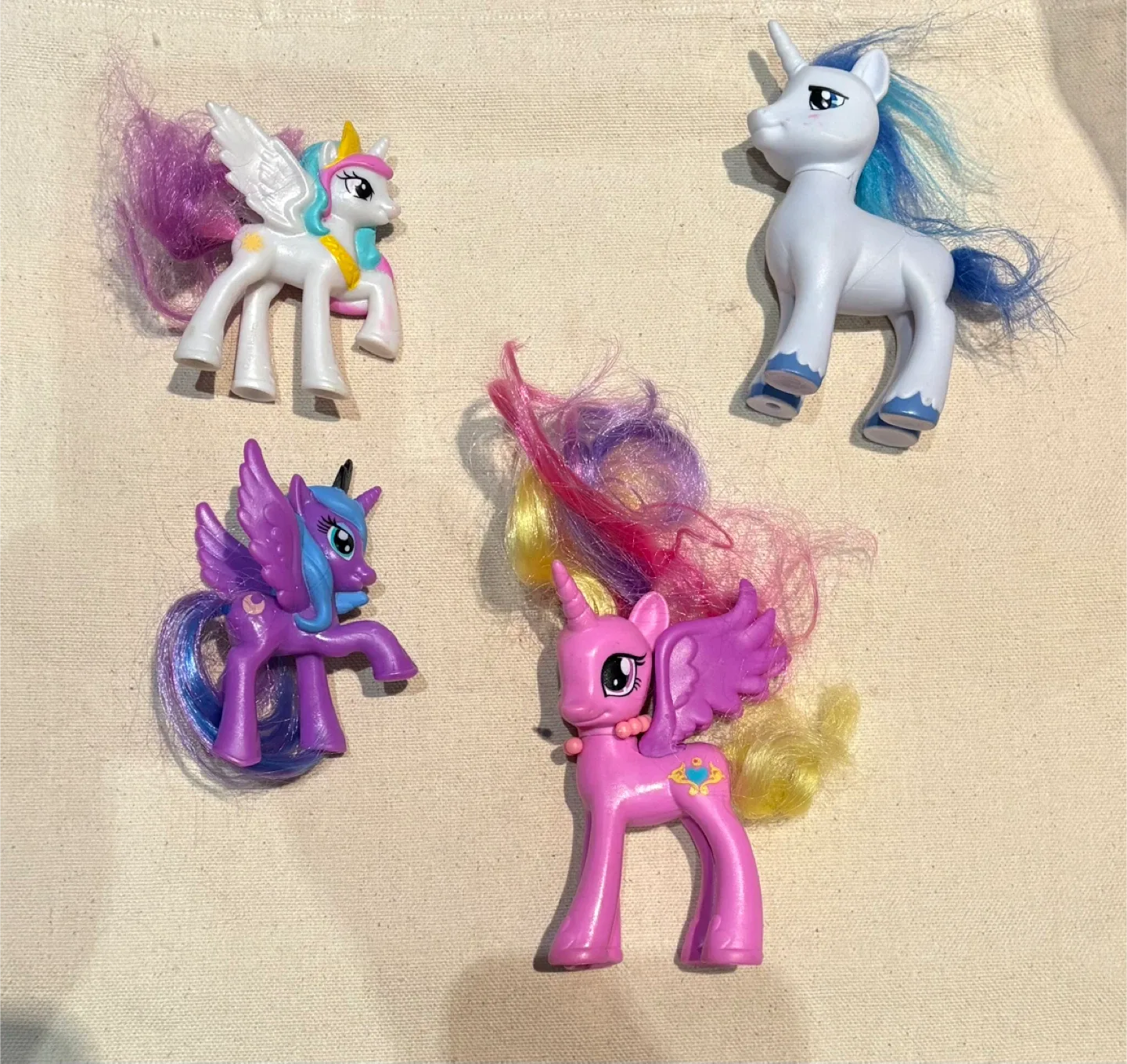 My Little Pony Figures - Set of 4
