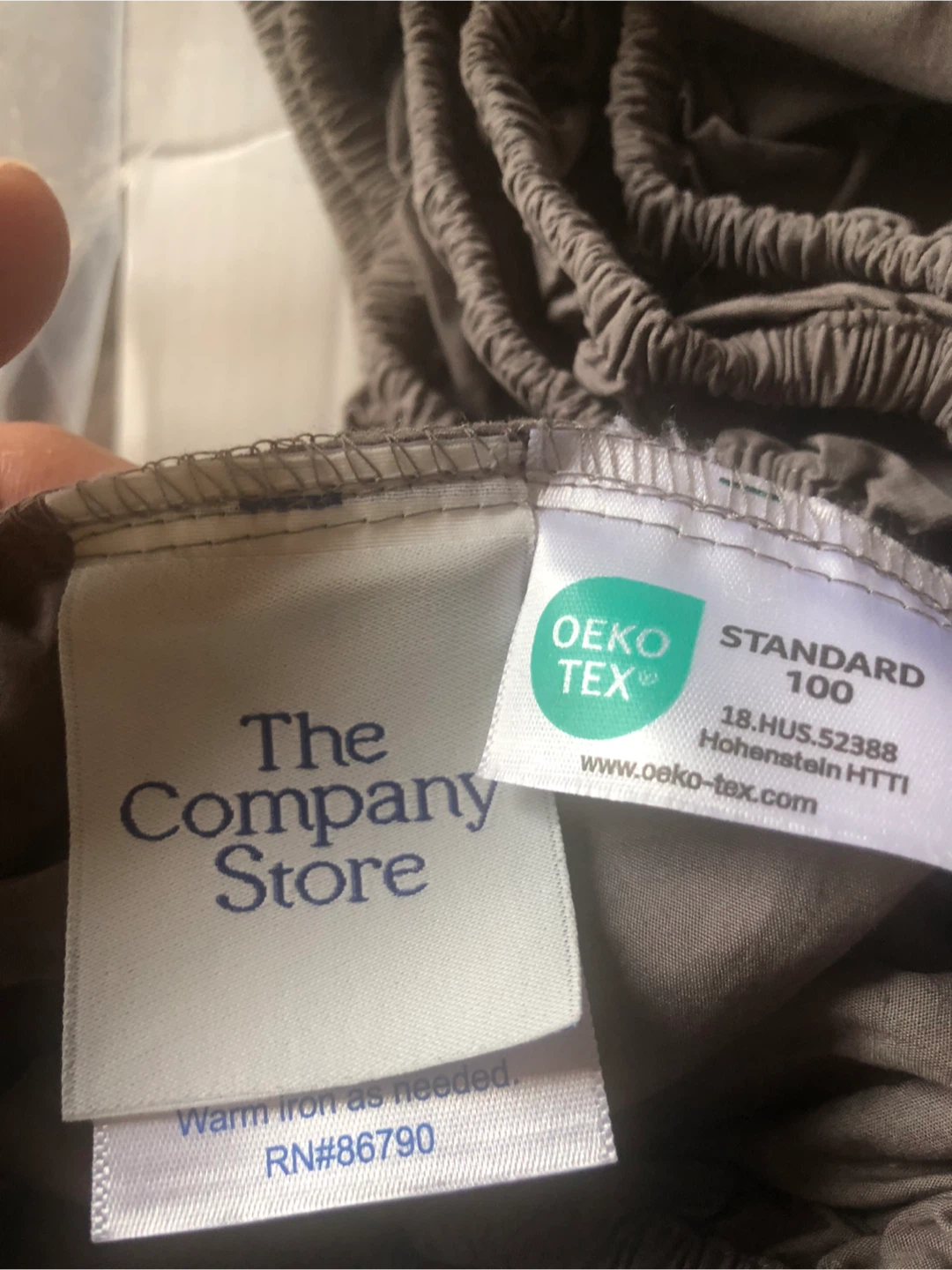The Company Store King Extra Deep Fitted Sheet