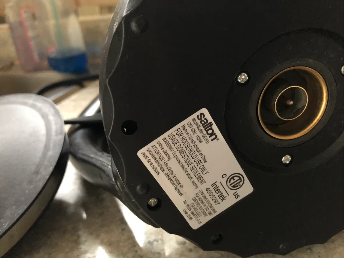 Salton Cordless Electric Glass Kettle image indicator(5)