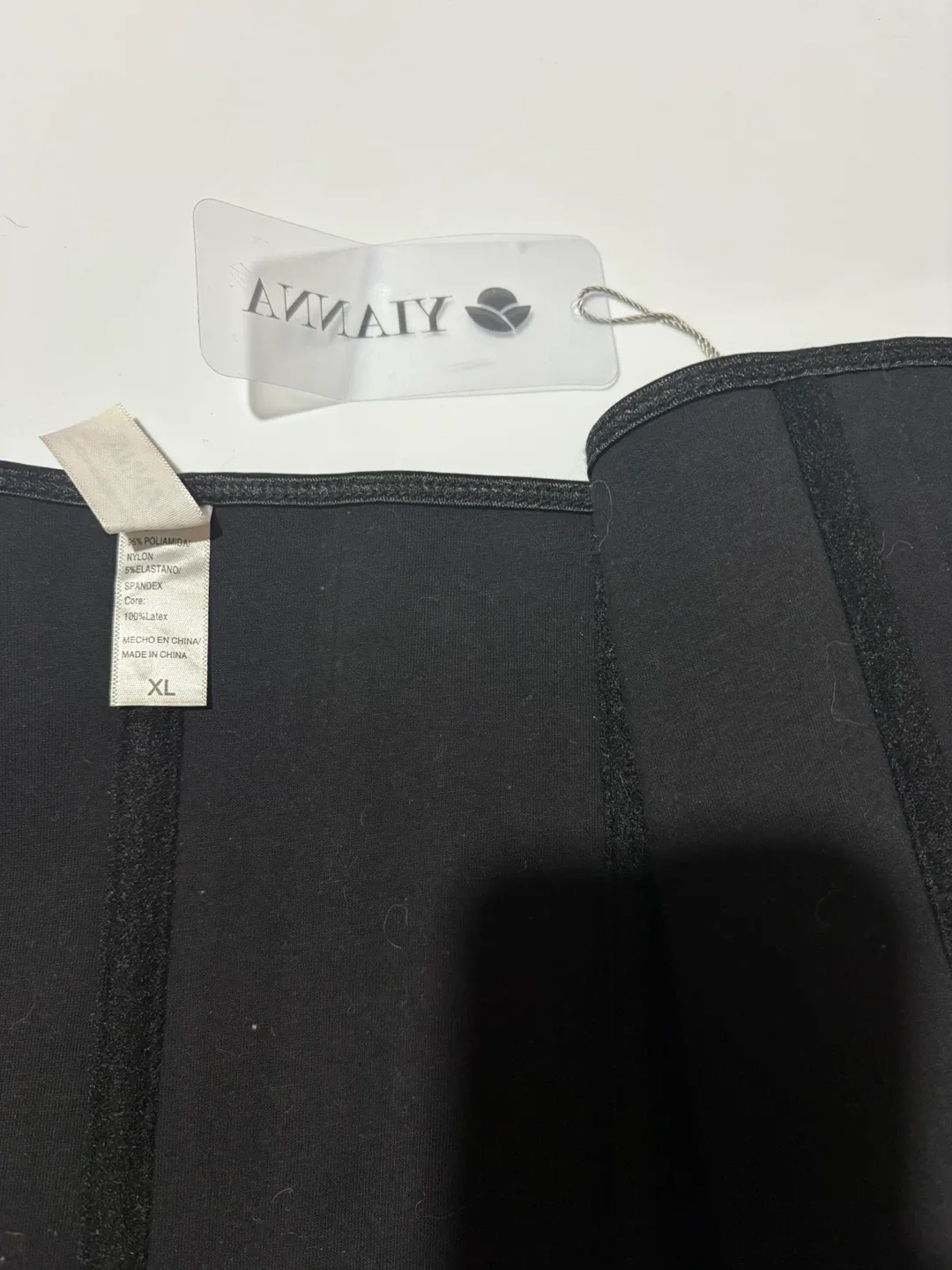 YIANNA Black XL Waist Trainer Corset image indicator(5)