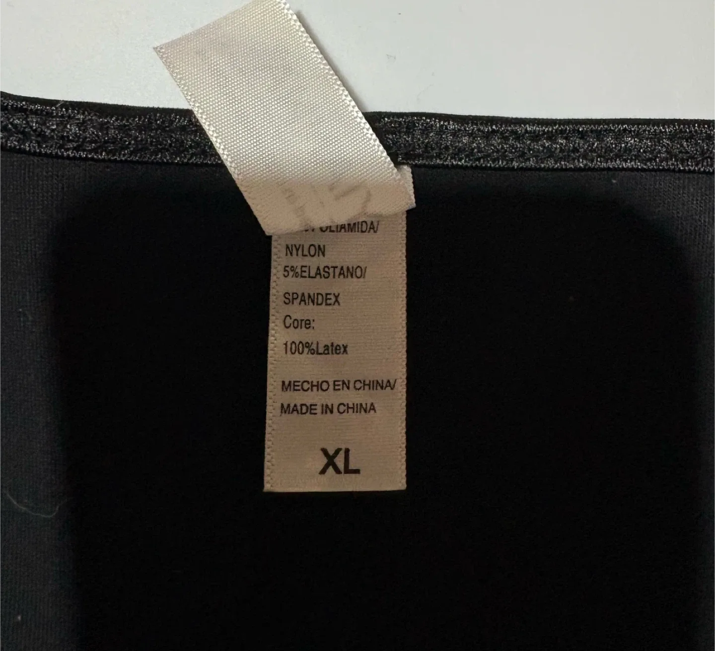 YIANNA Black XL Waist Trainer Corset image indicator(4)