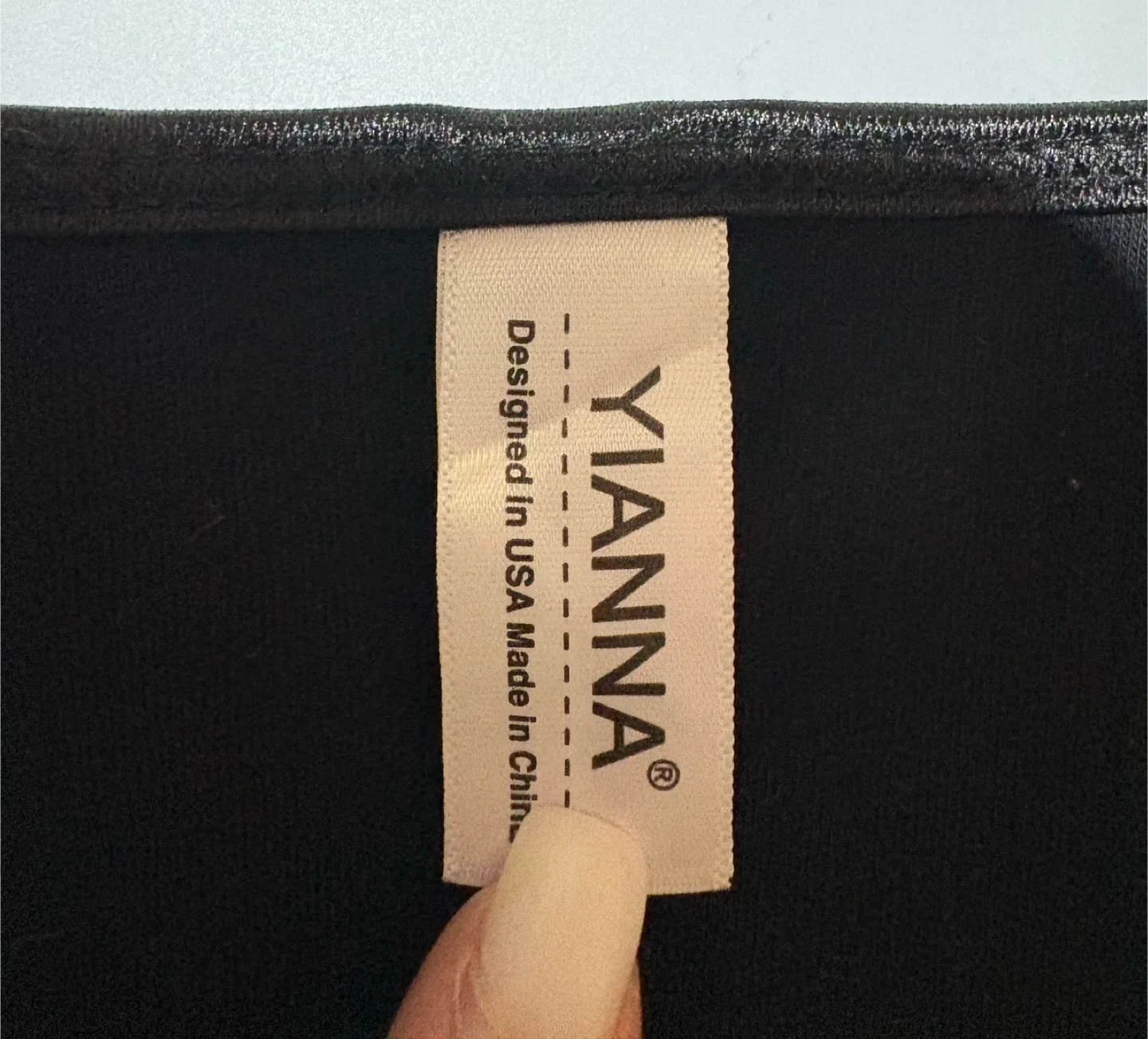 YIANNA Black XL Waist Trainer Corset image indicator(3)