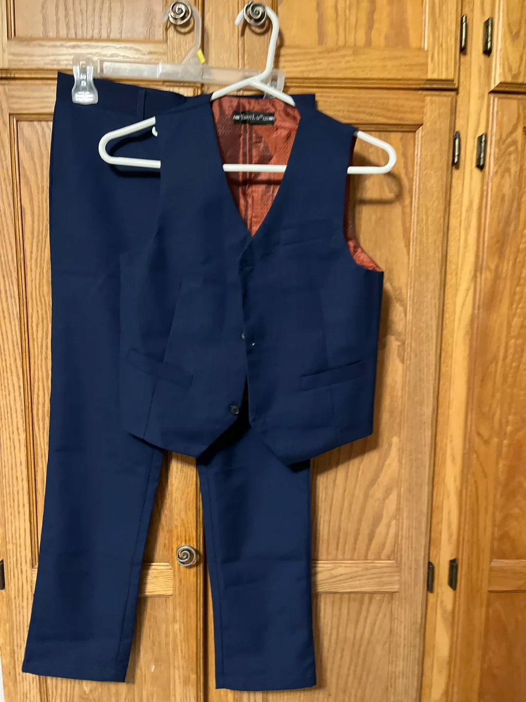 YuanLu Navy Blue 12Y Suit Set image indicator(7)