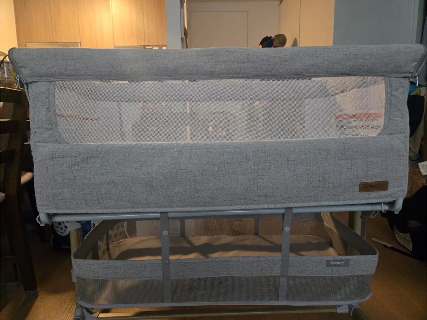 Besrey Baby Bassinet Bedside Sleeper