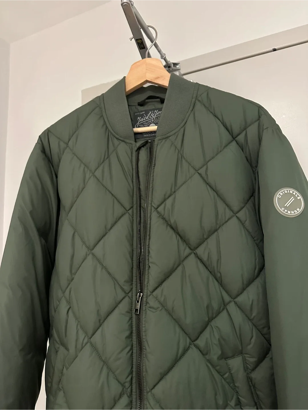 Jack Jones Green Puffer