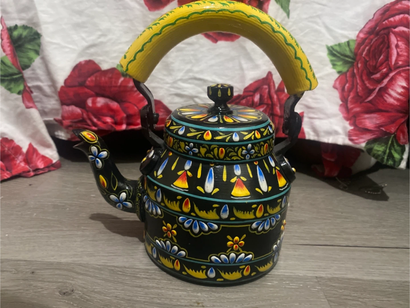 Hand-painted Decorative Kettle