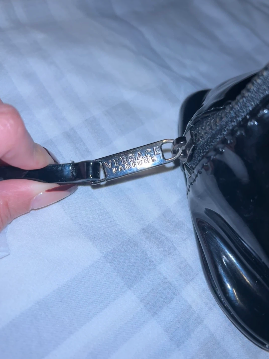 Versace Black Cosmetic Bag - photo 3