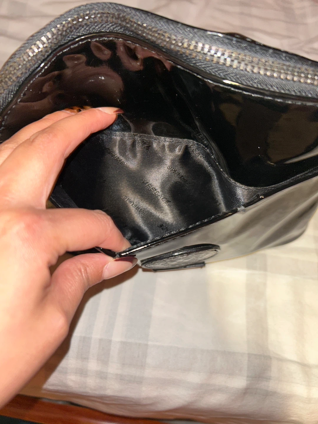 Versace Black Cosmetic Bag - photo 4