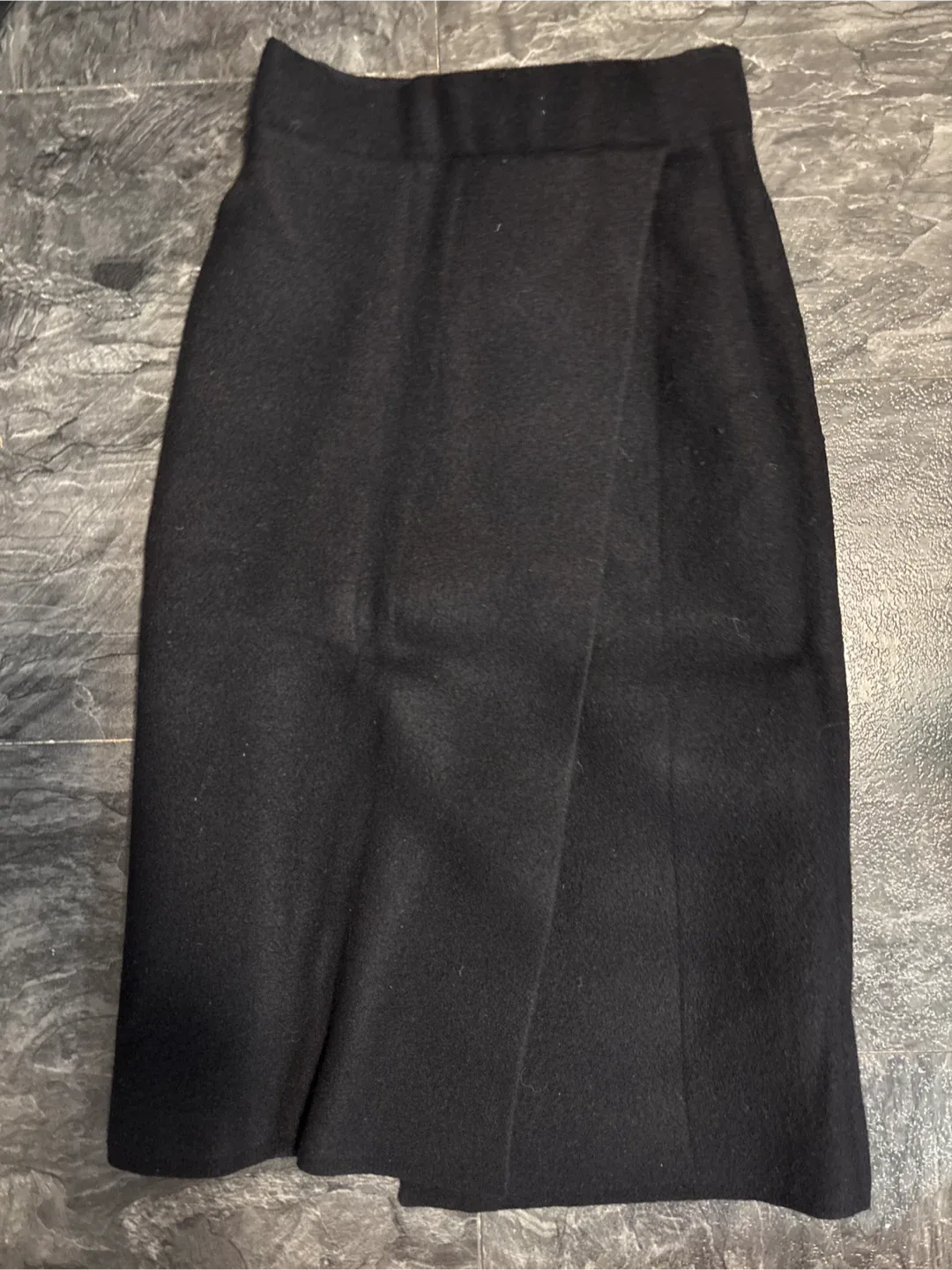 Babaton Black Wool Skirt - Size XS