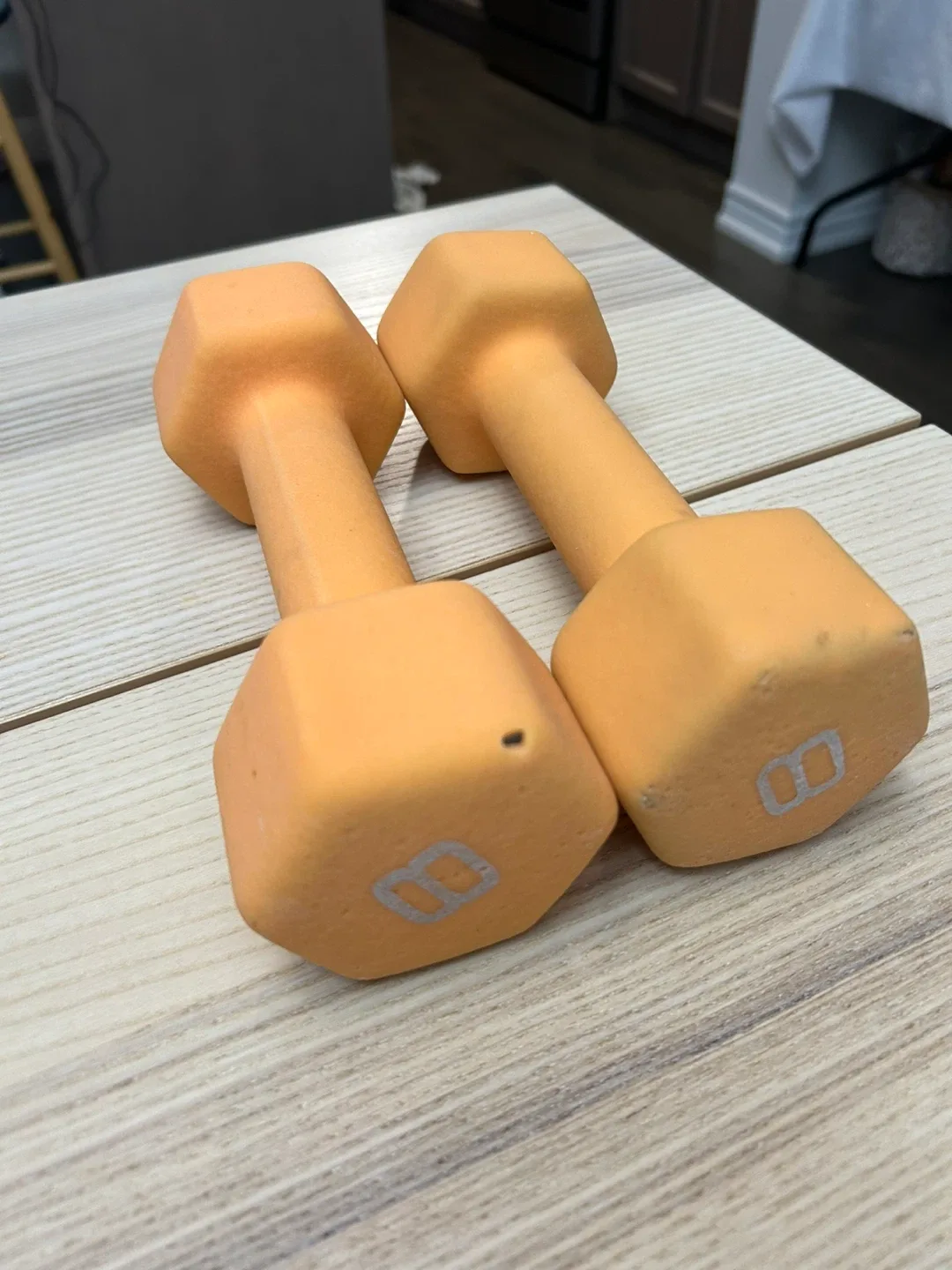 Pair of 8lb Dumbbells (ONLY ACCEPTING CASH)