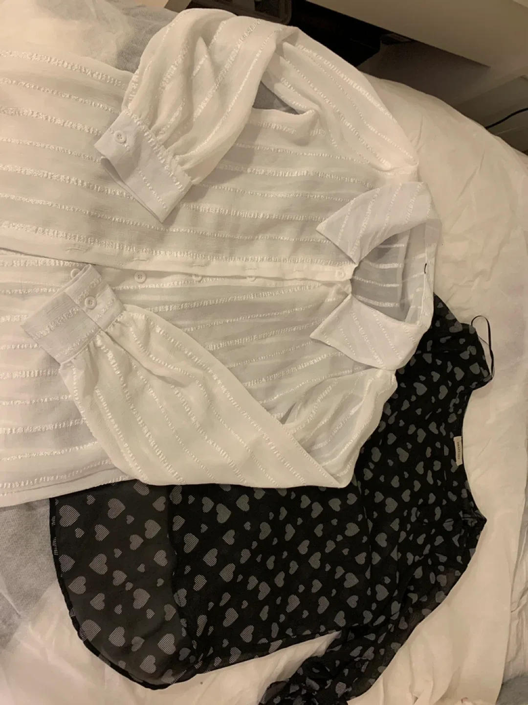 White Blouse & Smart Set Top