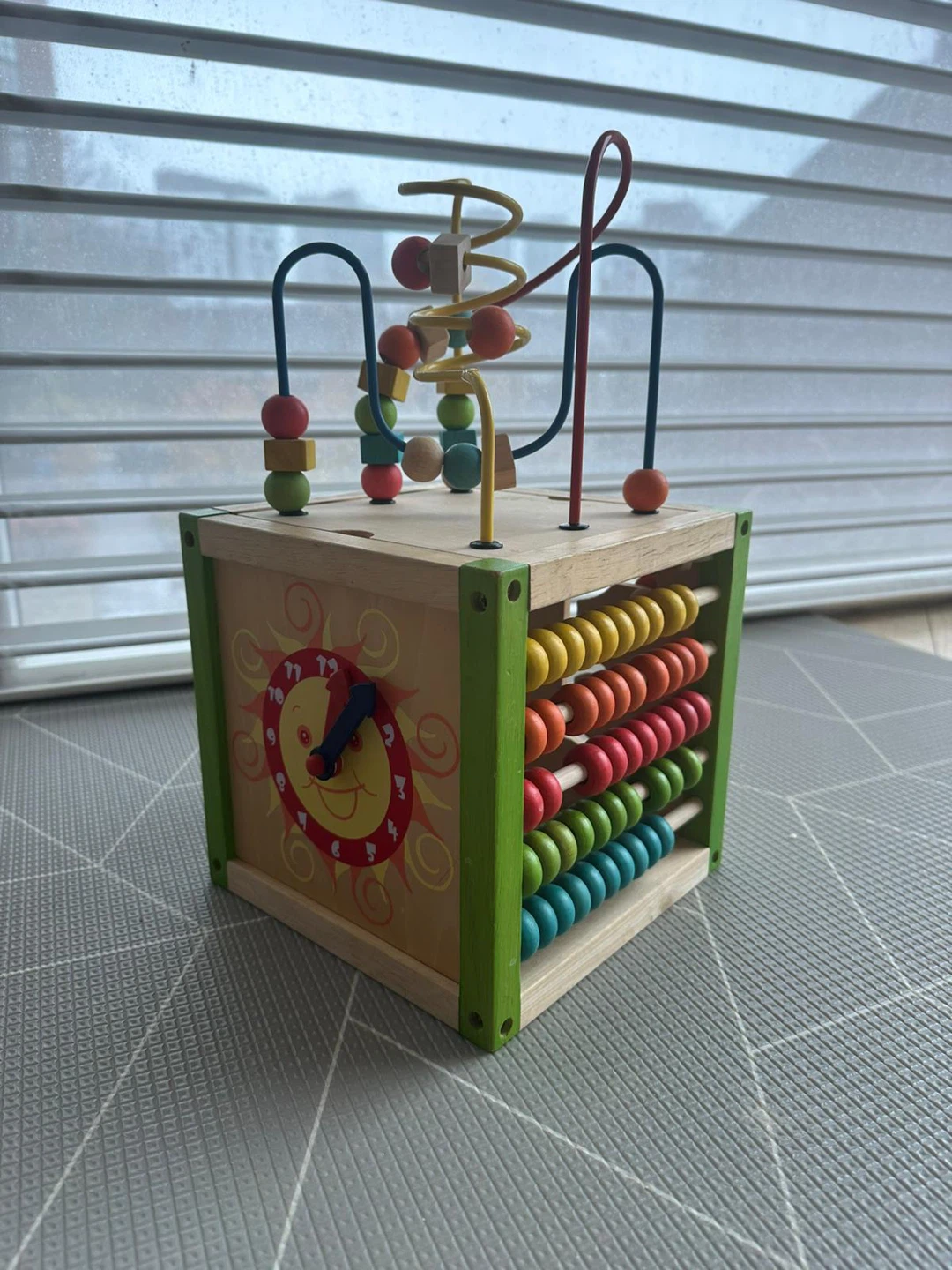 Wooden Activity Cube - photo 2