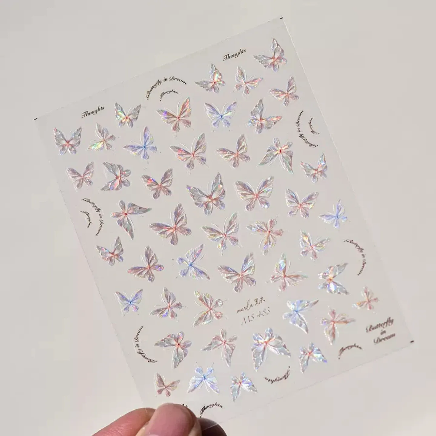 Butterfly Nail Art Stickers