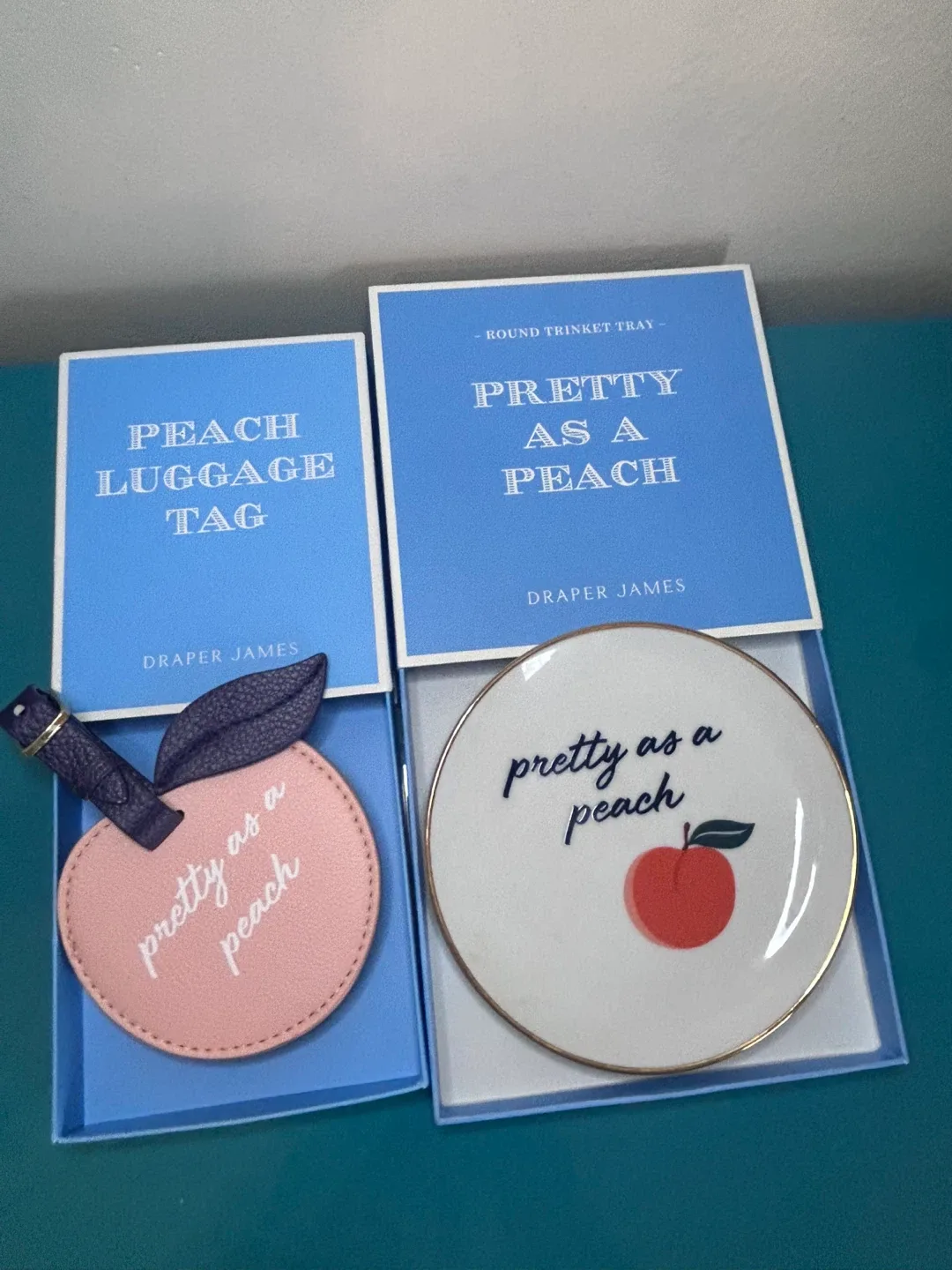 🍑 NEW Draper James “Pretty as a Peach” Gift Set
