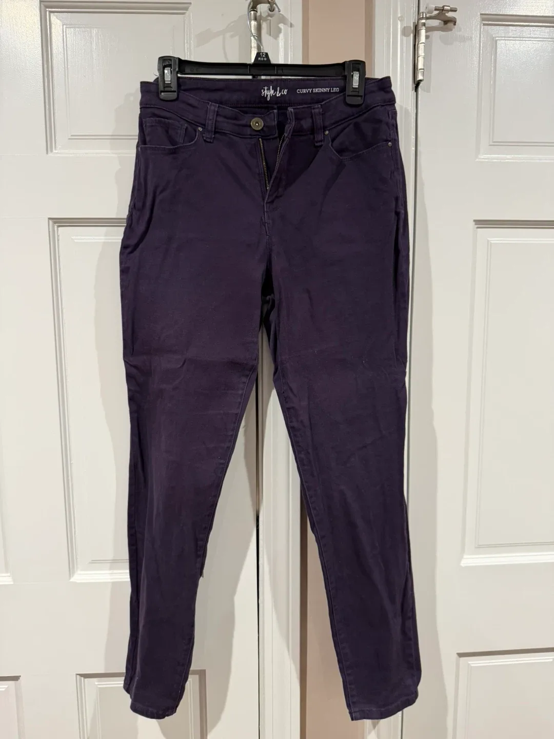 Style & Co Curvy Skinny Leg Pants - Size 10