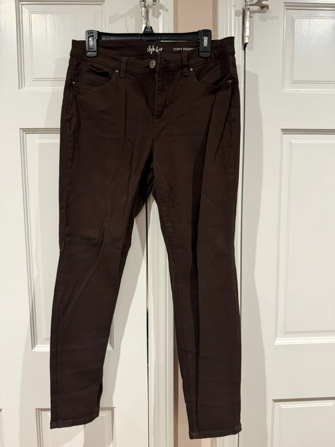 Style&co Curvy Brown Jeans - Size 10