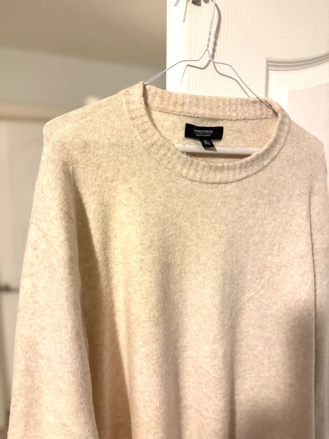 Nordstrom Men's Shop Cream Sweater - XL - photo 4
