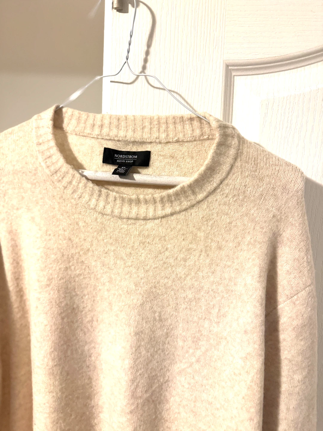 Nordstrom Men's Shop Cream Sweater - XL - photo 5
