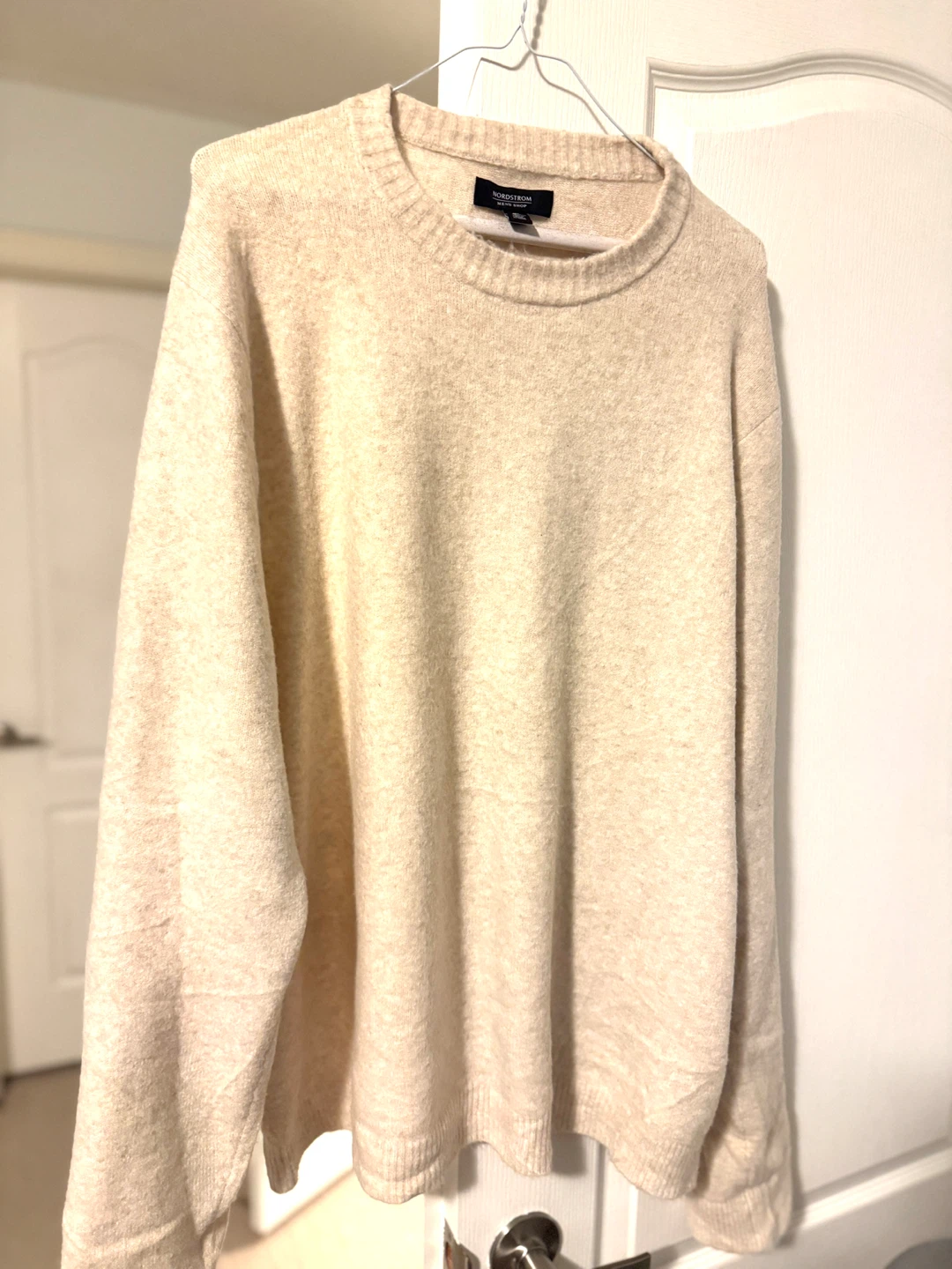 Nordstrom Men's Shop Cream Sweater - XL - photo 3