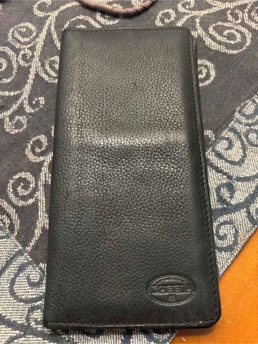 Fossil Black Leather Wallet