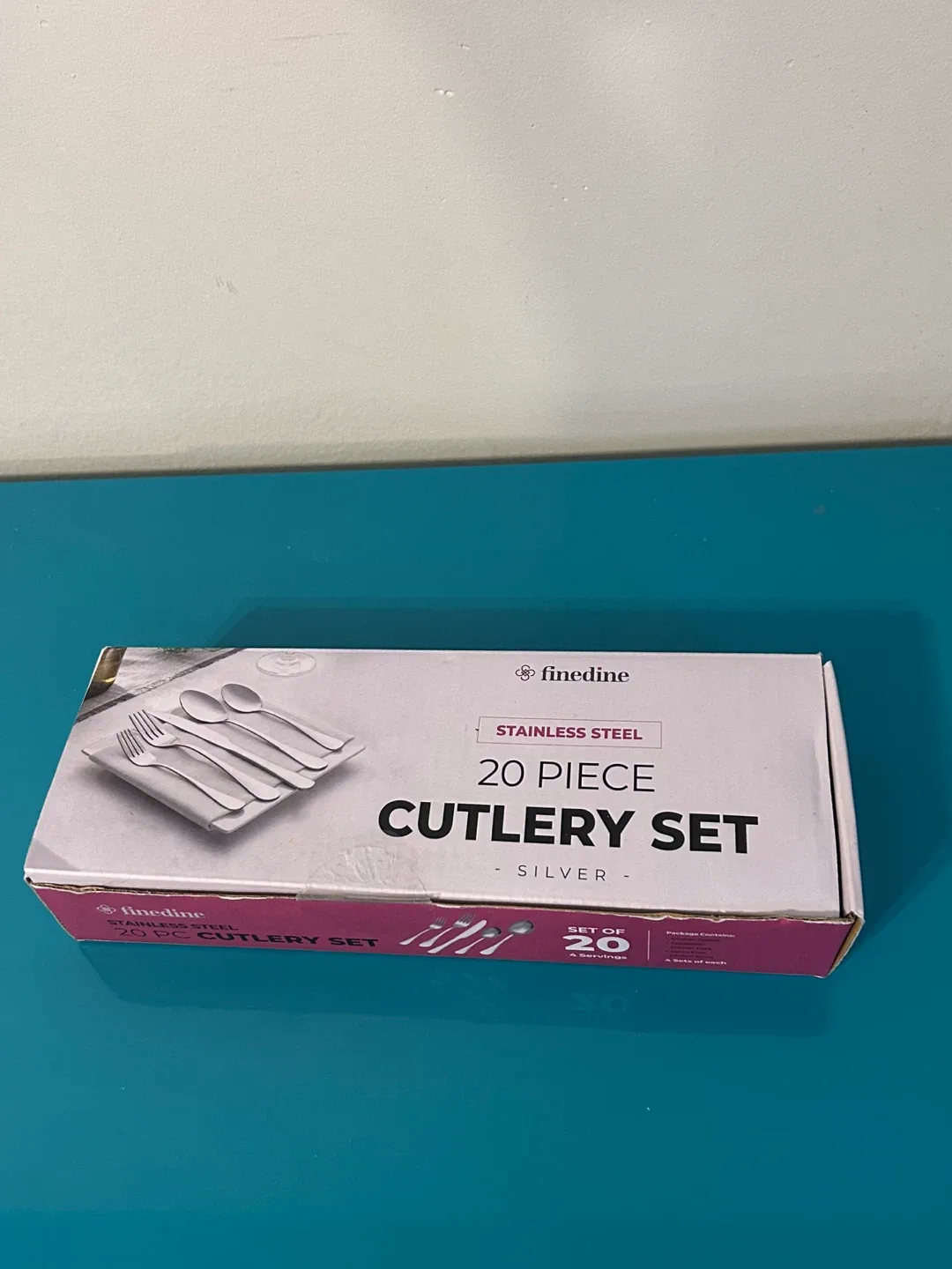 ✨ NEW 20-Piece Stainless Steel Cutlery Set image indicator(5)