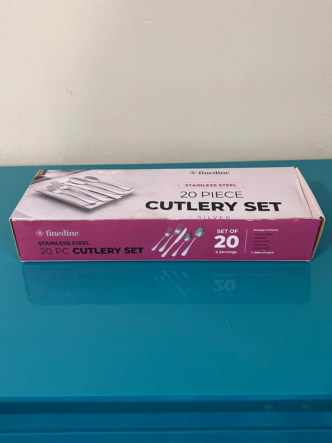 ✨ NEW 20-Piece Stainless Steel Cutlery Set image indicator(3)