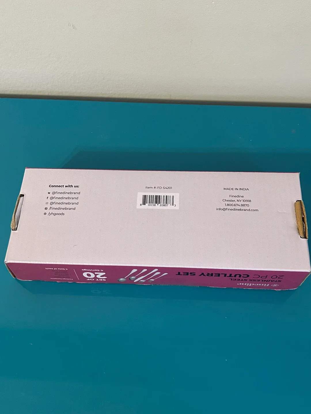 ✨ NEW 20-Piece Stainless Steel Cutlery Set image indicator(6)