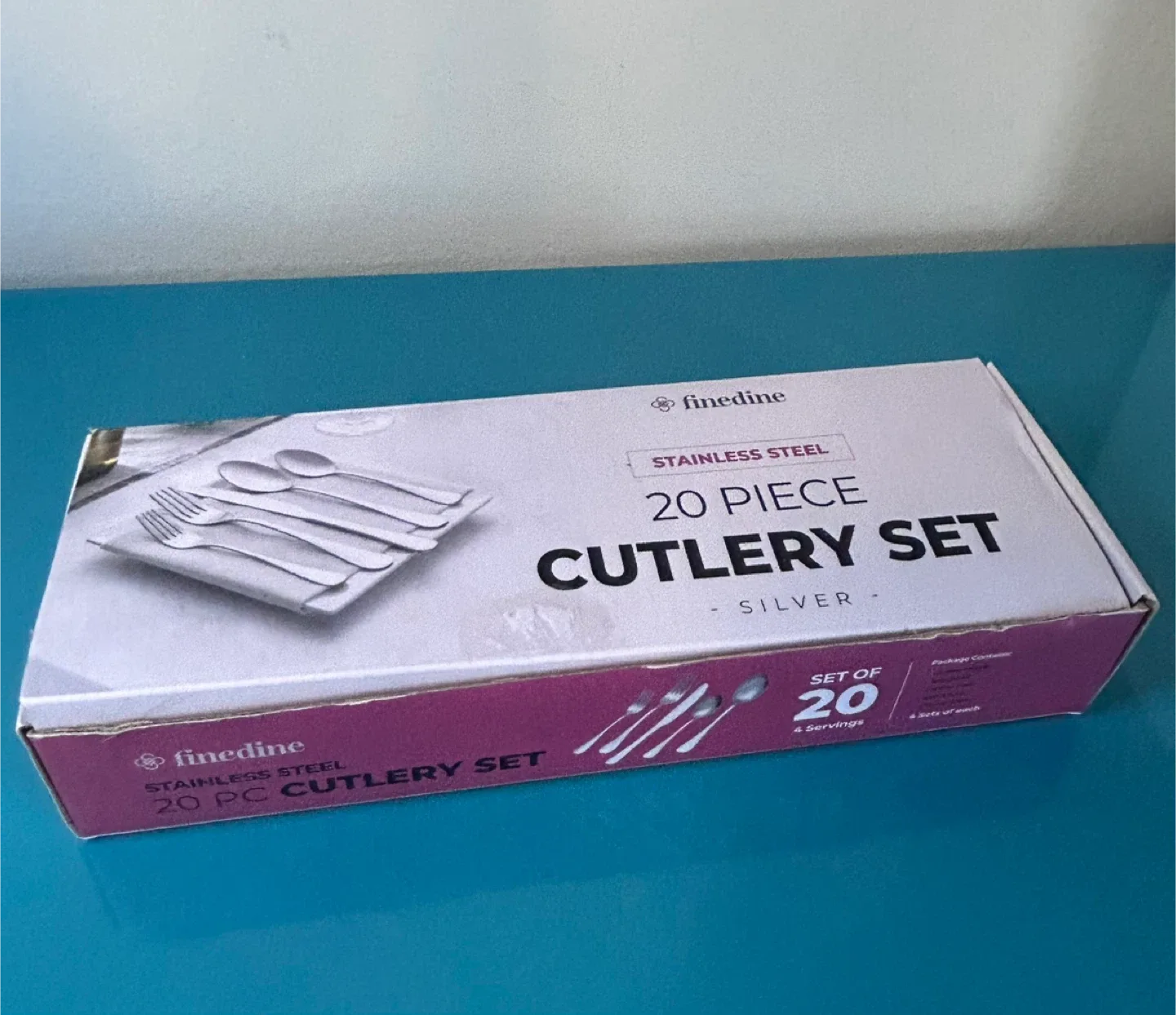 ✨ NEW 20-Piece Stainless Steel Cutlery Set