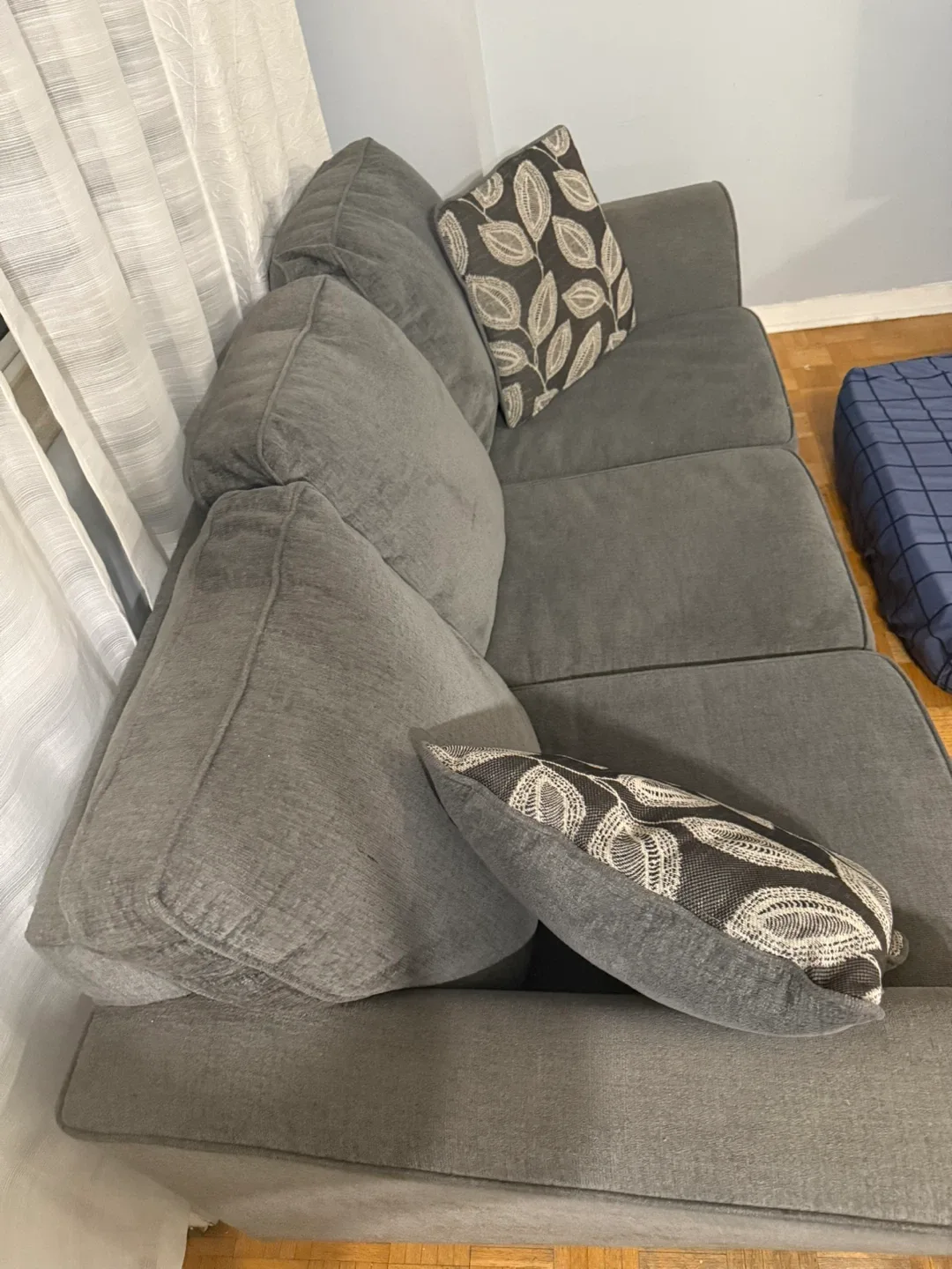 2 Grey sofa couches image indicator(2)