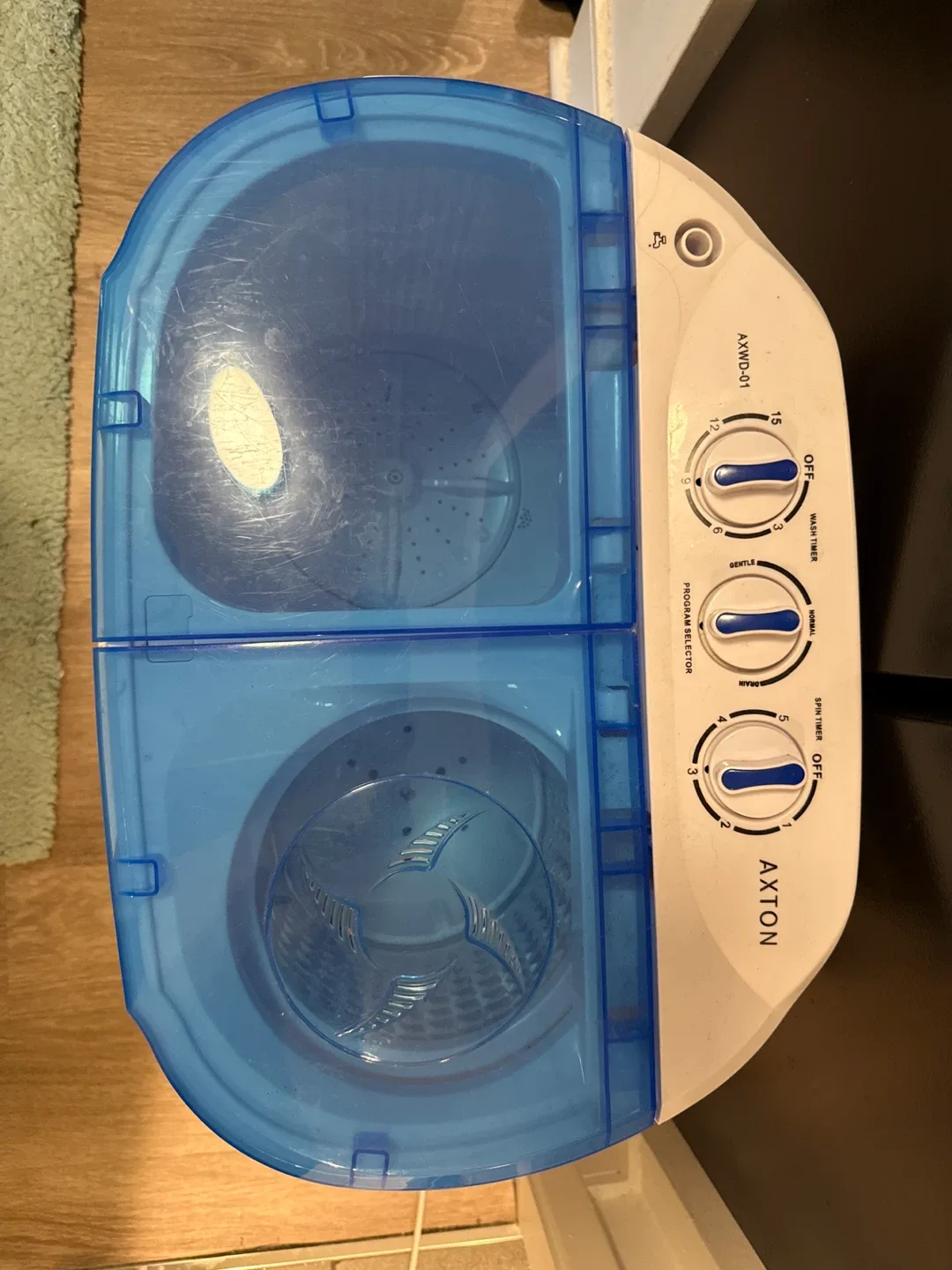 Erivess Twin Tub Washing Machine 11lbs image indicator(5)