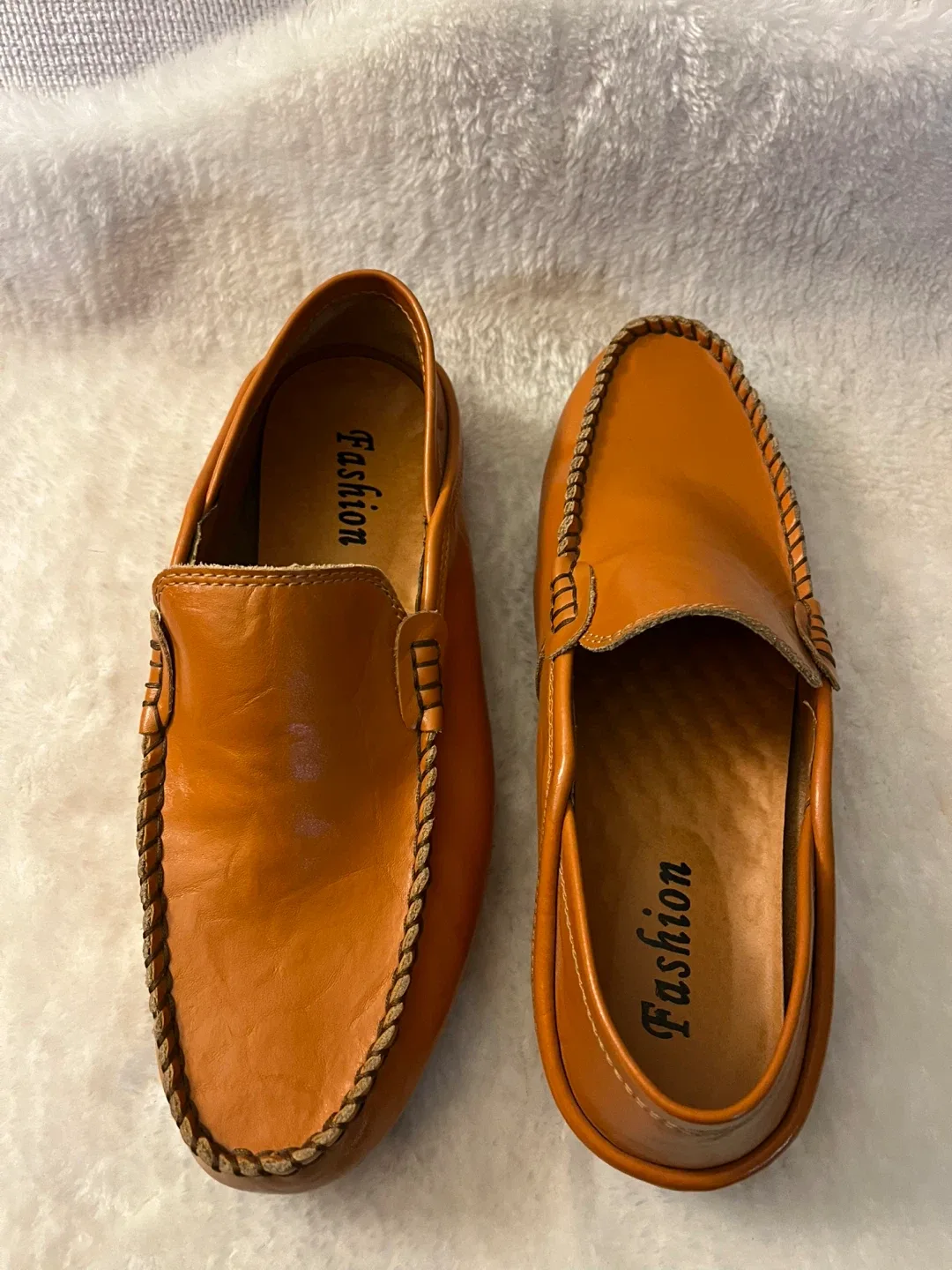 Fashion Brand Leather Loafers image indicator(3)