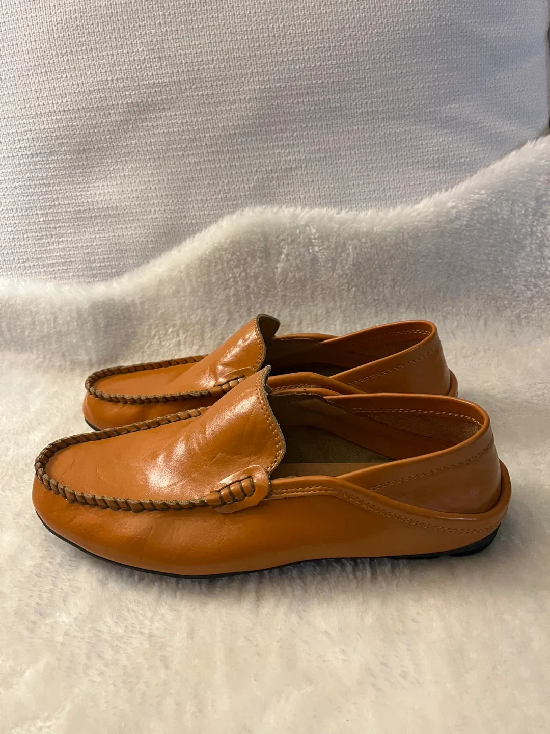 Fashion Brand Leather Loafers image indicator(9)