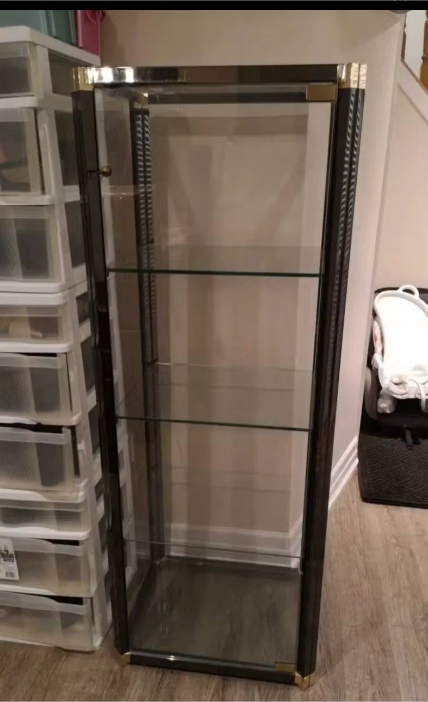 3 Display Cabinet with Glass Shelves image indicator(3)