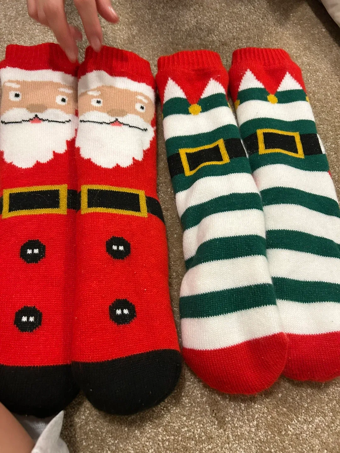 Christmas cozy socks