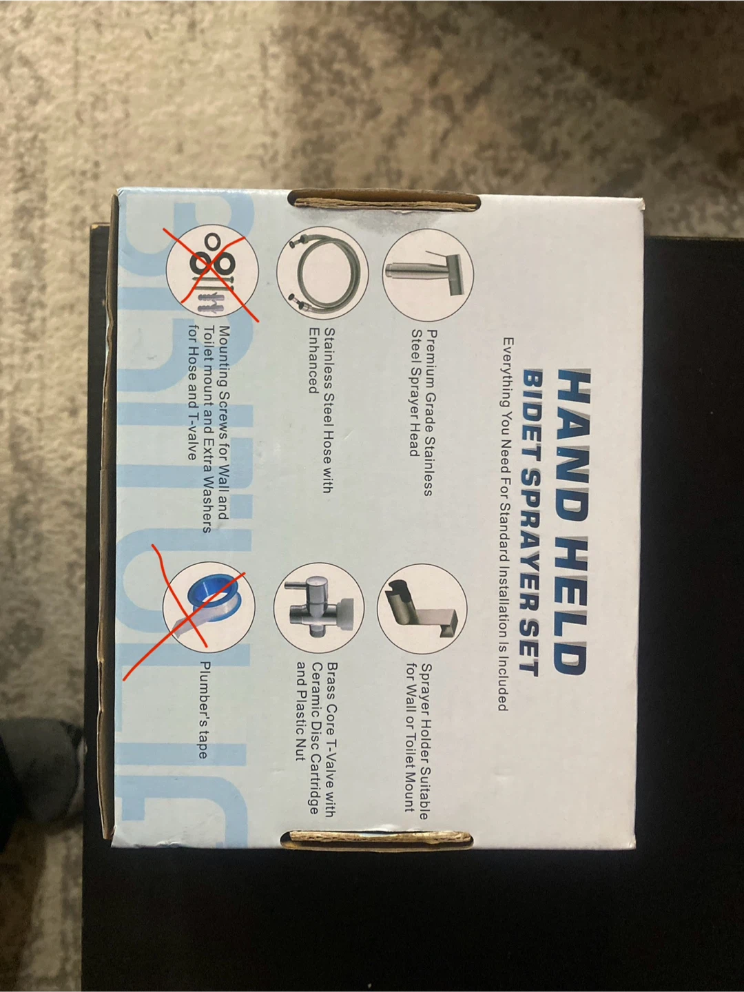 Bidet / Muslim Sprayer Set - New in Box! - photo 4