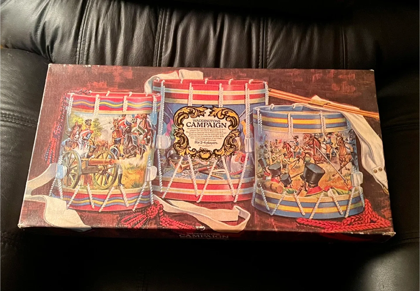 Waddington's Campaign Board Game - complete