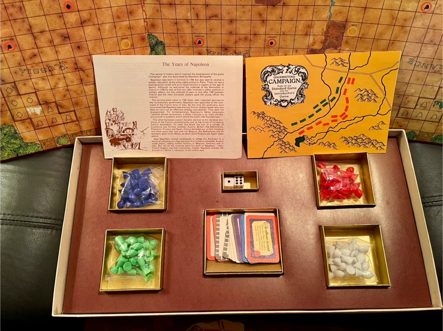 Waddington's Campaign Board Game - complete image indicator(3)