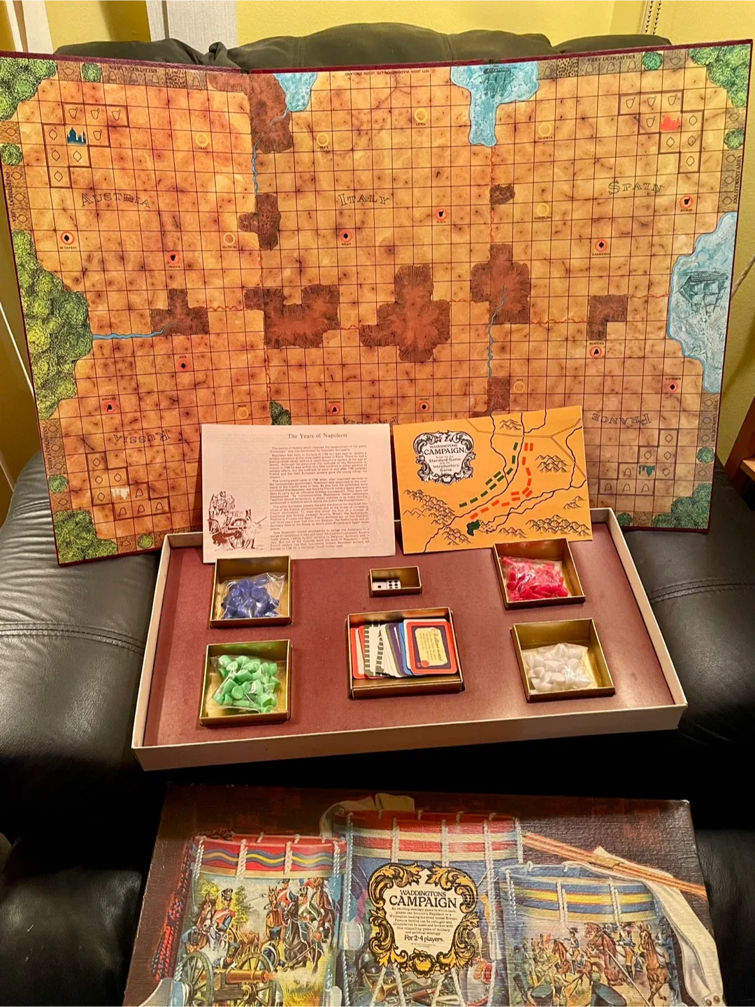 Waddington's Campaign Board Game - complete image indicator(2)