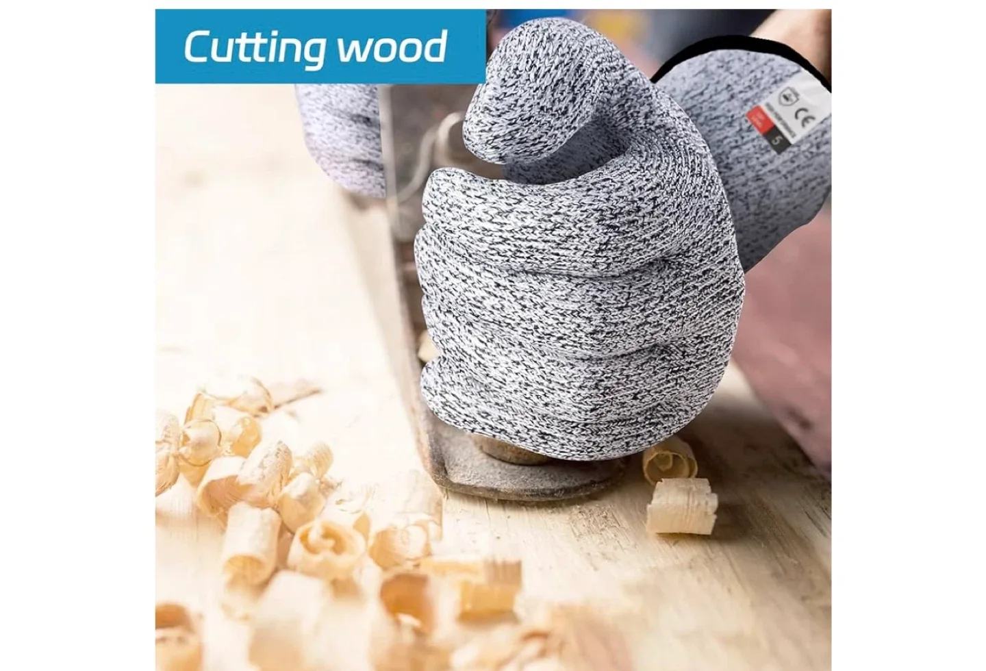 TOPTIE Cut Resistant Gloves - Size M image indicator(5)