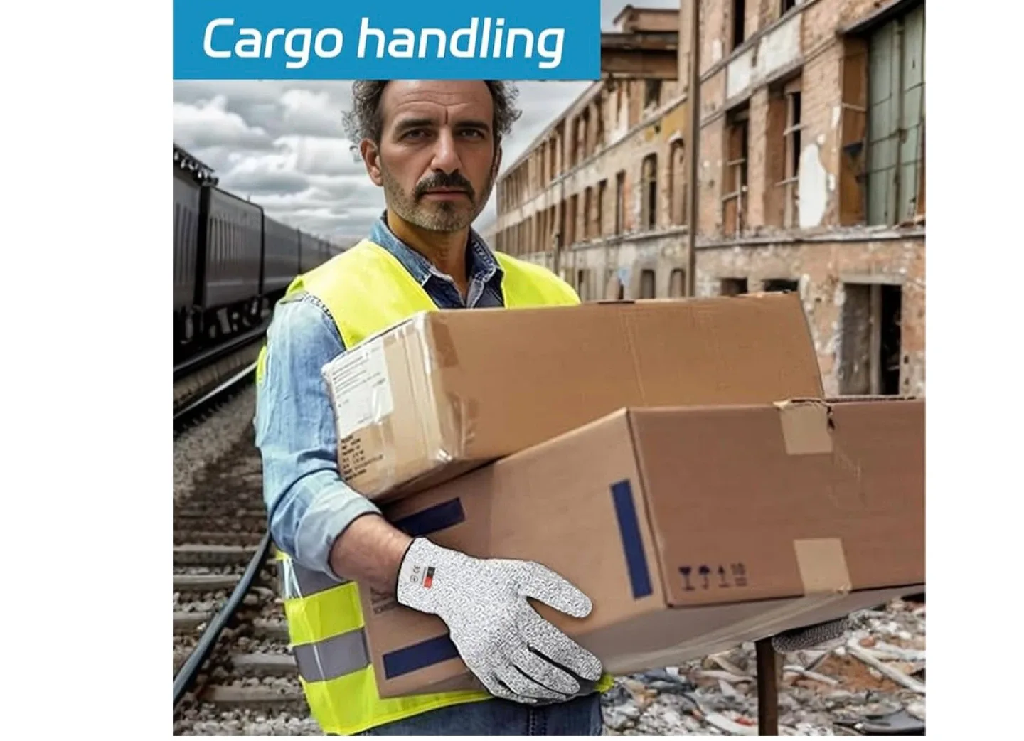 TOPTIE Cut Resistant Gloves - Size M image indicator(6)