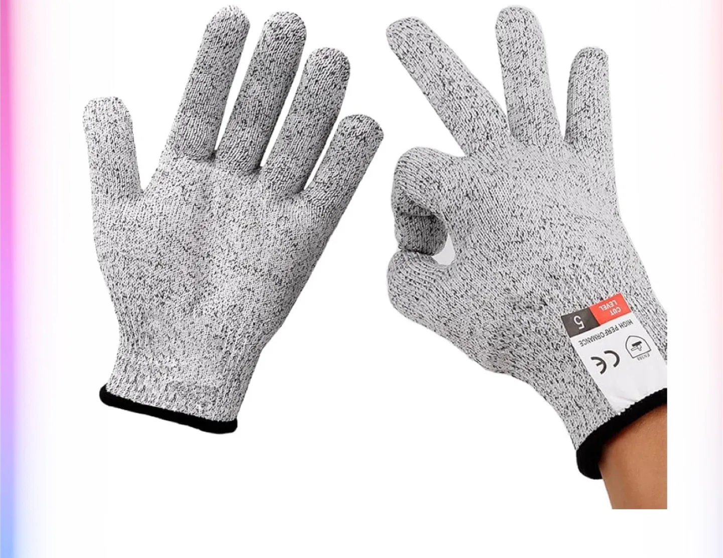 TOPTIE Cut Resistant Gloves - Size M image indicator(2)