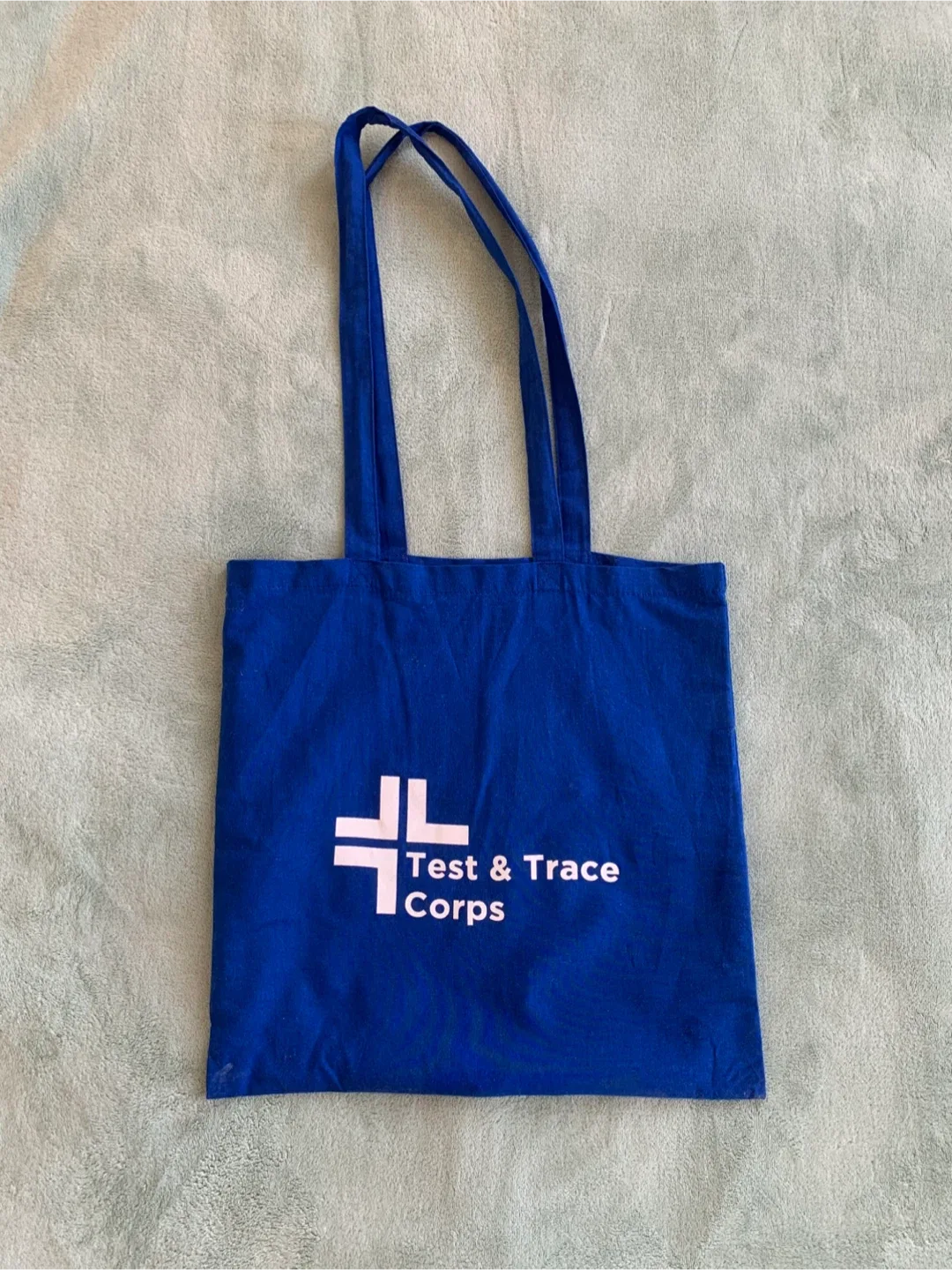 Blue Tote Bag