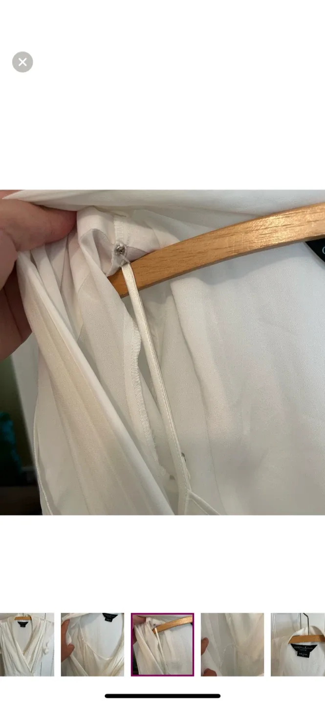 Guess by Marciano White Dress - Size M image indicator(5)