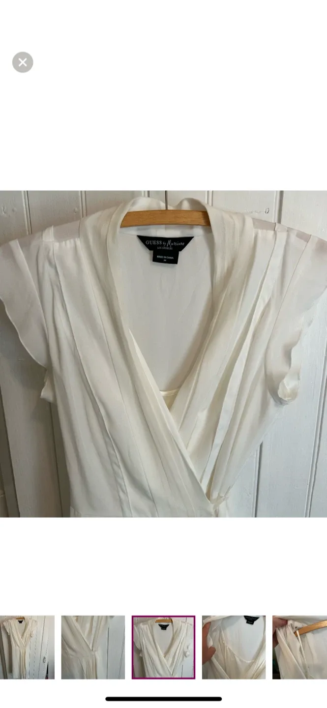 Guess by Marciano White Dress - Size M image indicator(3)