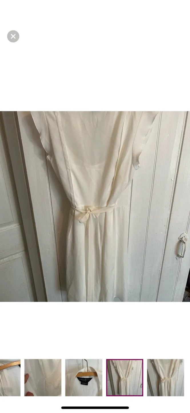Guess by Marciano White Dress - Size M image indicator(8)