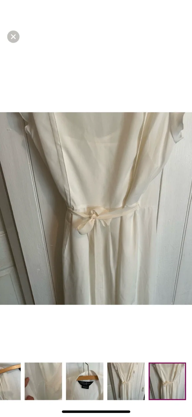 Guess by Marciano White Dress - Size M image indicator(9)