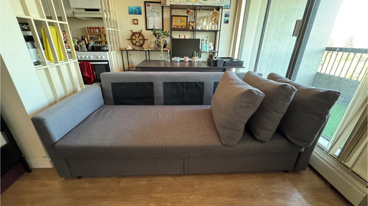 IKEA FRIHETEN Sofabed/Couch (Dark Gray)